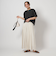 【WEB限定】＜at ease＞フロント タック Tシャツ  -UVカット-
