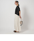 【WEB限定】＜at ease＞フロント タック Tシャツ  -UVカット-