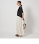 【WEB限定】＜at ease＞フロント タック Tシャツ  -UVカット-