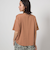 【WEB限定】＜at ease＞フロント タック Tシャツ  -UVカット-
