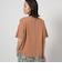 【WEB限定】＜at ease＞フロント タック Tシャツ  -UVカット-
