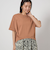 【WEB限定】＜at ease＞フロント タック Tシャツ  -UVカット-