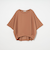 【WEB限定】＜at ease＞フロント タック Tシャツ  -UVカット-