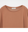 【WEB限定】＜at ease＞フロント タック Tシャツ  -UVカット-