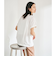 【WEB限定】＜at ease＞バックタック Tシャツ -UVカット-