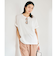 【WEB限定】＜at ease＞バックタック Tシャツ -UVカット-