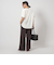 【WEB限定】＜at ease＞バックタック Tシャツ -UVカット-