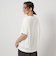 【WEB限定】＜at ease＞バックタック Tシャツ -UVカット-