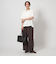 【WEB限定】＜at ease＞バックタック Tシャツ -UVカット-