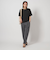 【WEB限定】＜at ease＞バックタック Tシャツ -UVカット-