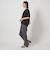 【WEB限定】＜at ease＞バックタック Tシャツ -UVカット-