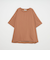 【WEB限定】＜at ease＞バックタック Tシャツ -UVカット-