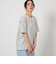 【WEB限定】＜at ease＞バックタック Tシャツ -UVカット-