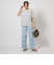 【WEB限定】＜at ease＞バックタック Tシャツ -UVカット-