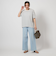 【WEB限定】＜at ease＞バックタック Tシャツ -UVカット-