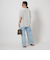 【WEB限定】＜at ease＞バックタック Tシャツ -UVカット-