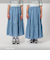 ローンレース ティアードスカート / キッズ  140cm-160cm
