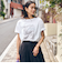 【WEB限定】＜at ease＞フォトグラフィック ショートスリーブ Tシャツ