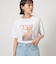 【WEB限定】＜at ease＞フォトグラフィック ショートスリーブ Tシャツ