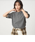 【WEB限定】＜at ease＞ワッフル ヘンリーネック 5分袖 プルオーバー カットソー
