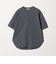 【WEB限定】＜at ease＞ワッフル ヘンリーネック 5分袖 プルオーバー カットソー