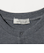 【WEB限定】＜at ease＞ワッフル ヘンリーネック 5分袖 プルオーバー カットソー