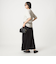 【WEB限定】＜at ease＞ワッフル ヘンリーネック 5分袖 プルオーバー カットソー