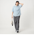 【WEB限定】＜at ease＞ワッフル ヘンリーネック 5分袖 プルオーバー カットソー