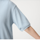 【WEB限定】＜at ease＞ワッフル ヘンリーネック 5分袖 プルオーバー カットソー