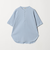 【WEB限定】＜at ease＞ワッフル ヘンリーネック 5分袖 プルオーバー カットソー