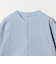 【WEB限定】＜at ease＞ワッフル ヘンリーネック 5分袖 プルオーバー カットソー