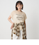 シアー ロゴ ショートスリーブ Tシャツ