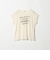 シアー ロゴ ショートスリーブ Tシャツ