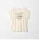 シアー ロゴ ショートスリーブ Tシャツ