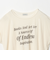 シアー ロゴ ショートスリーブ Tシャツ
