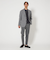 A+ リネンミックス クルーネック ニット