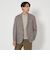 A+ リネンミックス クルーネック ニット