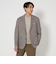 A+ リネンミックス クルーネック ニット