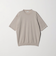 A+ リネンミックス クルーネック ニット