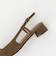 ポインテッド バックストラップ パンプス（3cmヒール)