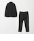 【WEB限定】JUST fit ナイロン PU ナロー セットアップ -2Wayストレッチ-