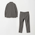 【WEB限定】JUST fit ナイロン PU ナロー セットアップ -2Wayストレッチ-
