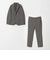 【WEB限定】JUST fit ナイロン PU ナロー セットアップ -2Wayストレッチ-