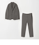 【WEB限定】JUST fit ナイロン PU ナロー セットアップ -2Wayストレッチ-