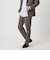 【WEB限定】JUST fit ナイロン PU ナロー セットアップ -2Wayストレッチ-