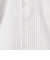 コットン ピンストライプ タブカラー ドレスシャツ -イージーアイロン-