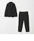 【WEB限定】JUST fit ナイロン PU リラックス セットアップ -2Wayストレッチ-