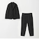 【WEB限定】JUST fit ナイロン PU リラックス セットアップ -2Wayストレッチ-