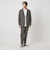 【WEB限定】JUST fit ナイロン PU リラックス セットアップ -2Wayストレッチ-