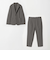 【WEB限定】JUST fit ナイロン PU リラックス セットアップ -2Wayストレッチ-